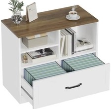 White wooden filing - wooden, cabinet