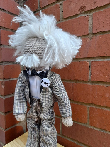 Ooak albert einstein doll - ooak,