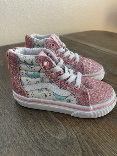 Vans sk8 tops toddler girls - hi,