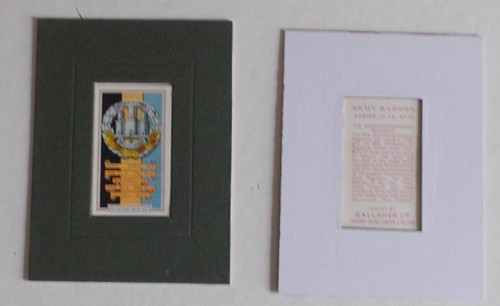 Cigarette card gallaher - card, gallaher's