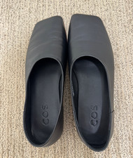 Cos Leather Flat Shoes Size US
