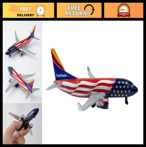 Die cast metal airplane model - metal,