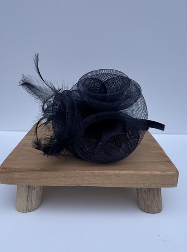 Fascinator wedding navy - navy, mother