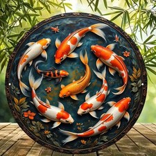 BEAUTIFUL KOI CARP ORIENTAL