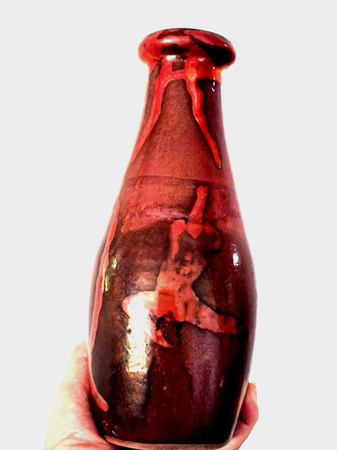 Gorgeous red copper lustre - red,