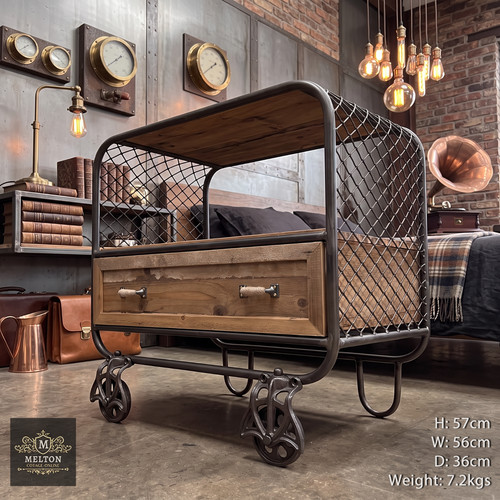Industrial side cabinet - side,
