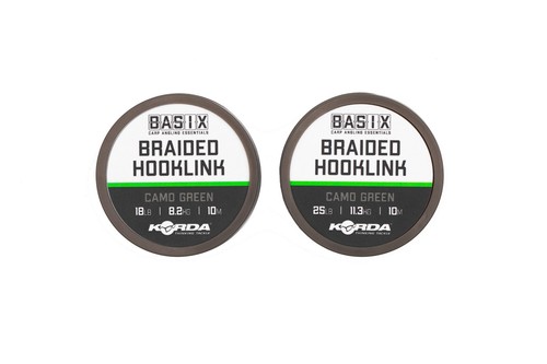 Korda basix braided hooklink - basix,