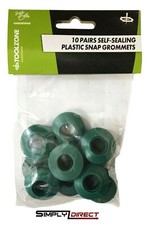 10x Plastic Snap Eyelets