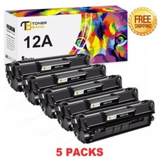 5 Q2612A 12A Toner Fits For HP