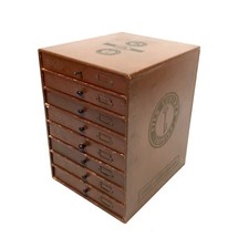 Antique French Haberdashery Shop Display Sewing Cabinet Cartier-Bresson Threads