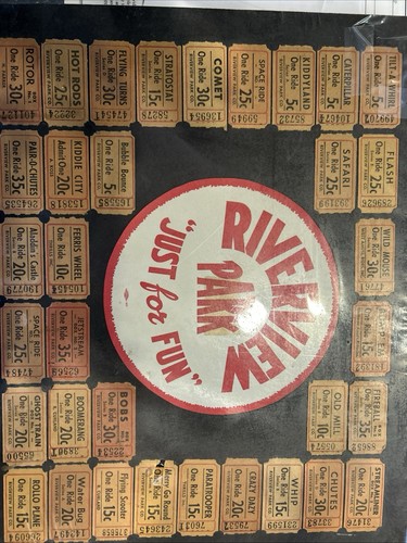 Vintage riverview amusement - vintage,