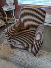 Next striped armchair used but