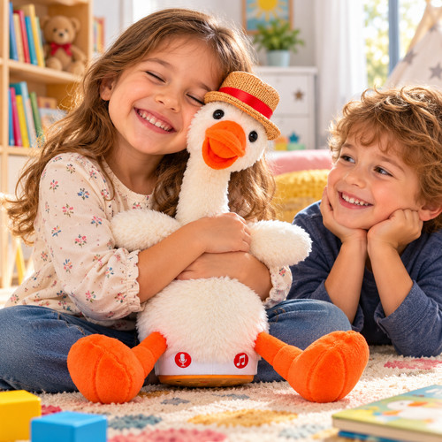 Talking dancing goose - talking, toy