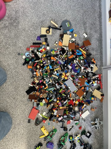 Lego bulk mixed bricks - bricks, pieces