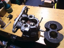 1958 TRIUMPH T110 TIGER ENGINE CRANKSHAFT CYLINDER BARREL T110-0198861