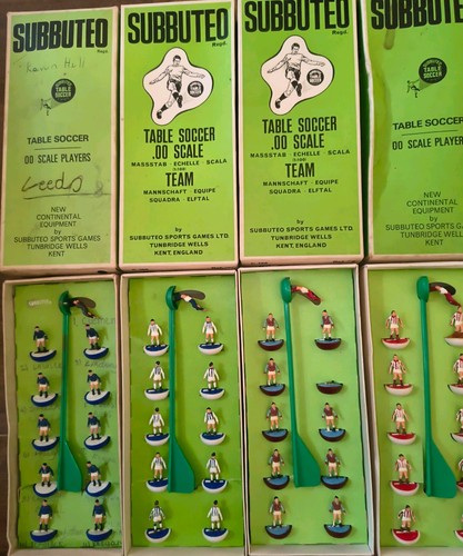 Subbuteo spare players teams - subbuteo,