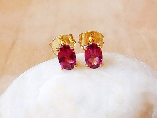 Natural rhodolite garnet - natural,