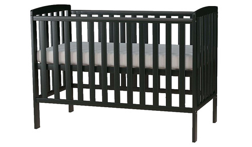 Rafferty compact cot black - cot,