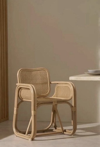 Made rattan dining chair - made:,