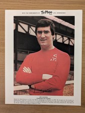 Typhoon Tea Football Card. Jim Baxter.