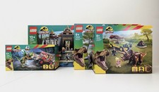LEGO Jurassic Park / World Collection - 76958, 76959, 76960, 76961 - All Sealed.