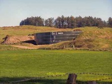 Photo 6x4 Slurry tank Dundrennan Tucked out of sight in a dug out pit. c2010