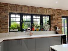 brick slips brick tiles  reclaimed 19th century clay dark red/brown