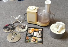 Rare Braun 4258 Vintage Food Processor Multipractic Tested Working Made Germany