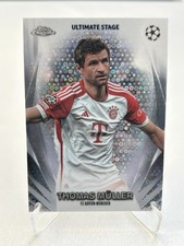 2024 Topps Chrome UCL Thomas Müller Ultimate Stage Refractor FC Bayern München