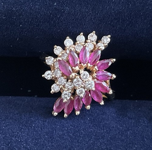 Vintage gold diamond - 14,
