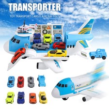 Cargo Plane Toy Gift with 8
