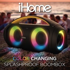 Bluetooth Boombox Speaker w/