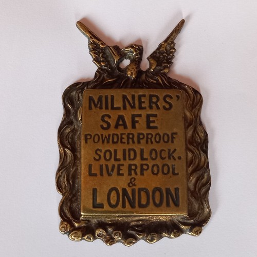 Antique brass keyhole - antique,