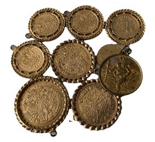 VINTAGE GOLD PLATED COIN