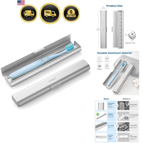 Aluminum toothbrush travel - toothbrush,