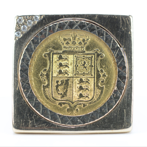 1849 gold half sovereign ring - 1849,