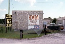 Vintage 35mm Slide Honda