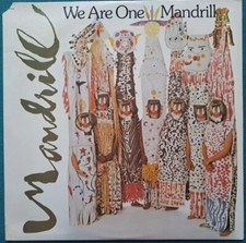 MANDRILL - WE ARE ONE - 12" VINYL LP ALBUM RECORD & INNER SLEEVE - EX+
