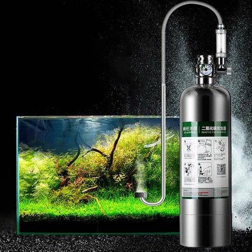 Aquarium plants cylinder - aquarium, co2