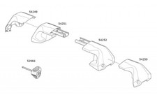 Thule Edge Clamp Foot Pack