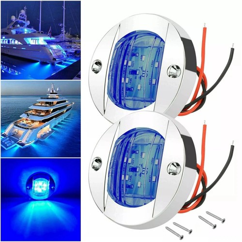 Round led courtesy lights - courtesy,