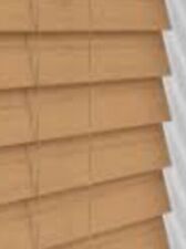 WOODEN SLATTED BLINDS...NATURAL...100cm X 96cm DROP