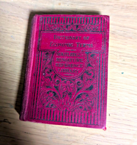 Antique miniature dictionary - miniature,