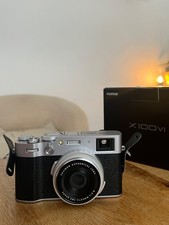 Fuji X100VI Silver Camera
