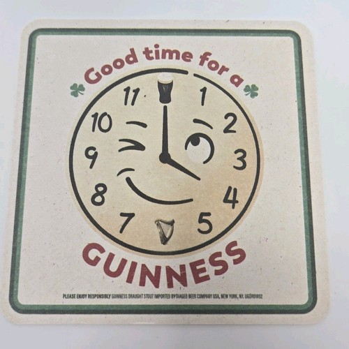Beer pub coaster guinness - beer, coaster: