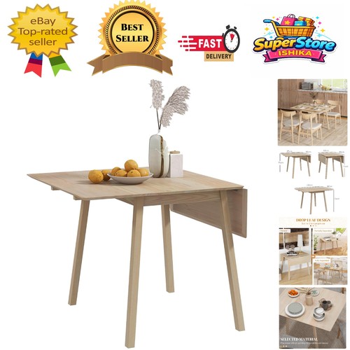 Rustic drop leaf dining table - rustic,