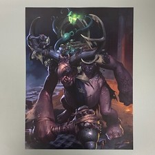 TRUGG THE TROGGOTH KING ART PICTURE POSTER WARHAMMER AGE OF SIGMAR AOS