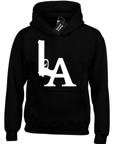 Gun design hoody hoodie - la,
