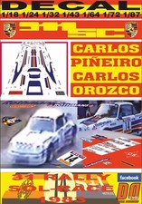 DECAL PORSCHE 911 SC ROTHMANS