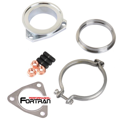 Turbo dump pipe adapter - dump, 3"
